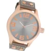 Oozoo Damen Armbanduhr Timepieces Analog Leder hellbraun UOC1103A