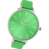 Oozoo Damen Armbanduhr Timepieces C10983 Analog Leder grün UOC10983