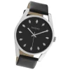 Oozoo Damen Armbanduhr Timepieces C10818 Analog Leder schwarz UOC10818
