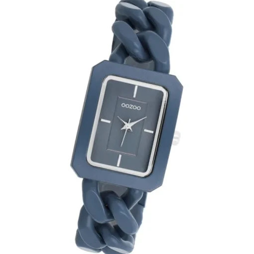 Oozoo Damen Armbanduhr Timepieces Analog Kunststoff grau UOC11278