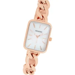 Oozoo Damen Armbanduhr Timepieces Analog Edelstahl rosegold UOC11134