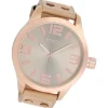 Oozoo Damen Armbanduhr Timepieces Analog Leder beige UOC1101A