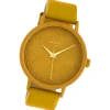 Oozoo Damen Armbanduhr Timepieces C10172 42mm Quarz Leder gelb UOC10172