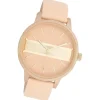 Oozoo Damen Armbanduhr Timepieces Analog Leder pink UOC11151