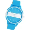 Oozoo Damen Armbanduhr Timepieces Analog Leder blau UOC11188