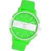 Oozoo Damen Armbanduhr Timepieces Analog Leder grün UOC11189