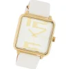 Oozoo Damen Armbanduhr Timepieces Analog Leder weiß UOC10360