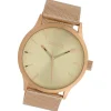 Oozoo Damen Armbanduhr Timepieces Analog Metall rosegold UOC10054