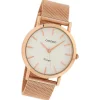 Oozoo Damen Armbanduhr Timepieces Analog Metall rosegold UOC9993A