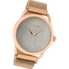 Oozoo Damen Armbanduhr Timepieces Analog Metall rosegold UOC10698