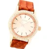 Oozoo Damen Armbanduhr Timepieces Analog Leder orange UOC8007A