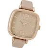 Oozoo Damen Armbanduhr Timepieces Analog Leder rosa UOC9181A