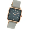 Oozoo Damen Armbanduhr Timepieces Analog Metall dunkelgrau UOC9947A