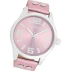 Oozoo Damen Armbanduhr Timepieces Analog Leder rosa UOC1083A