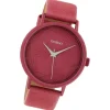Oozoo Damen Armbanduhr Timepieces C10396 Quarz Leder altrosa UOC10396