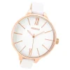 Oozoo Damen Armbanduhr Timepieces C9540 Analog Edelstahl weiß UOC9540