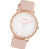 Oozoo Damen Armbanduhr Timepieces Analog Leder rosa UOC10417
