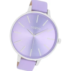 Oozoo Damen Armbanduhr Timepieces Analog Leder lila UOC11072