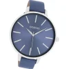 Oozoo Damen Armbanduhr Timepieces Analog Leder dunkelblau UOC11074