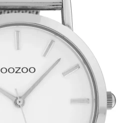 Oozoo Damen Armbanduhr Timepieces Analog Metall silber UOC9995A