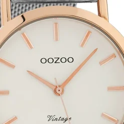 Oozoo Damen Armbanduhr Timepieces Analog Metall silber UOC9996A