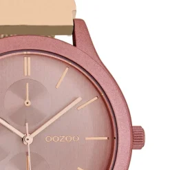Oozoo Damen Armbanduhr Timepieces Analog Metall rosegold UOC10687