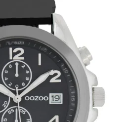 Oozoo Damen Armbanduhr Timepieces Analog Metall schwarz UOC10733