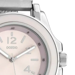 Oozoo Damen Armbanduhr Timepieces Analog Metall silber UOC10739