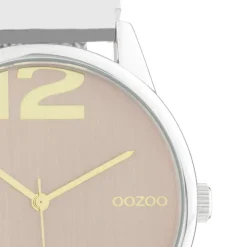 Oozoo Damen Armbanduhr Timepieces Analog Metall silber UOC10865