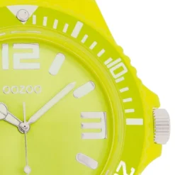 Oozoo Damen Armbanduhr Timepieces Analog Silikon gelb UOC4332A