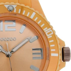 Oozoo Damen Armbanduhr Timepieces Analog Silikon orange UOC4348A