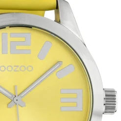 Oozoo Damen Armbanduhr Timepieces C10234 Analog Leder gelb UOC10234