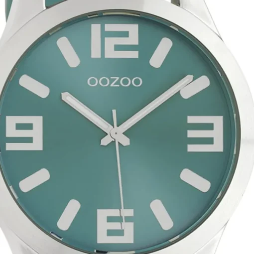 Oozoo Damen Armbanduhr Timepieces C10676 Analog Leder türkis UOC10676