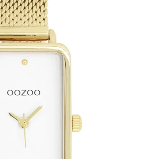 Oozoo Damen Armbanduhr Timepieces Analog Metallband gold UOC11533