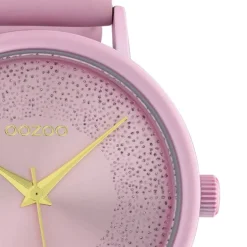 Oozoo Damen Armbanduhr Timepieces C10579 Analog Leder rosa UOC10579