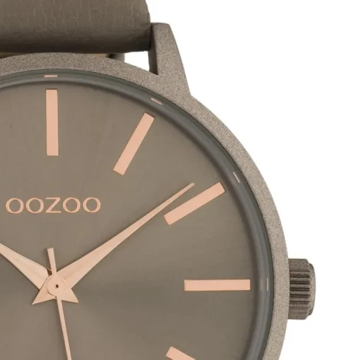 Oozoo Damen Armbanduhr Timepieces C10612 Analog Leder braun taupe UOC10612