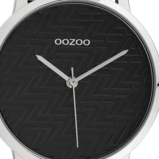 Oozoo Damen Armbanduhr Timepieces C10556 Analog Edelstahl silber UOC10556