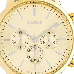 Oozoo Damen Armbanduhr Timepieces C10562 Analog Edelstahl silber UOC10562