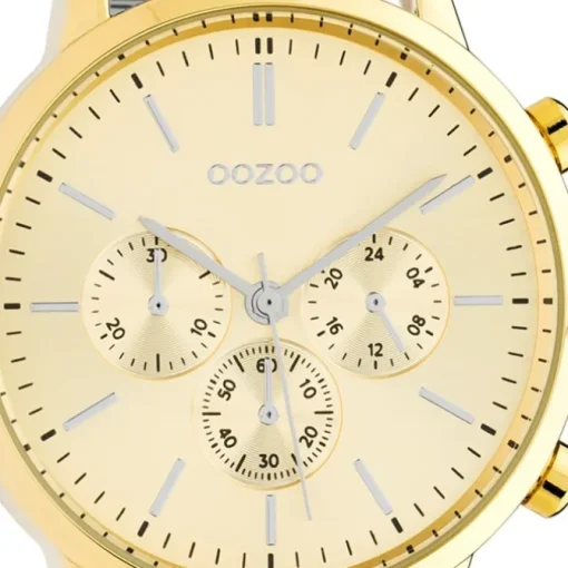 Oozoo Damen Armbanduhr Timepieces C10562 Analog Edelstahl silber UOC10562