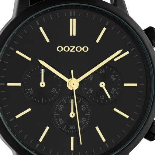 Oozoo Damen Armbanduhr Timepieces C10564 Analog Edelstahl schwarz UOC10564