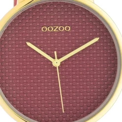 Oozoo Damen Armbanduhr Timepieces C10591 Analog Leder rosa UOC10591