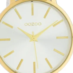 Oozoo Damen Armbanduhr Timepieces C10611 Analog Leder weiß UOC10611