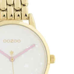 Oozoo Damen Armbanduhr Timepieces C11027 Analog Edelstahl gold UOC11027