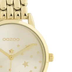 Oozoo Damen Armbanduhr Timepieces C11028 Analog Edelstahl gold UOC11028