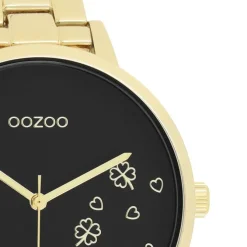Oozoo Damen Armbanduhr Timepieces Analog Edelstahl gold UOC11124