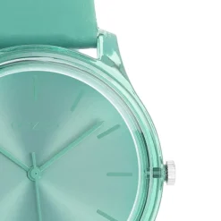 Oozoo Damen Armbanduhr Timepieces Analog Leder grün UOC11139