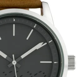 Oozoo Damen Armbanduhr Timepieces Analog Leder braun UOC10305