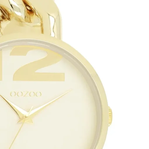 Oozoo Damen Armbanduhr Timepieces Analog Metall gold UOC11263
