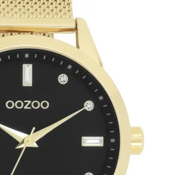 Oozoo Damen Armbanduhr Timepieces Analog Metall gold UOC11283
