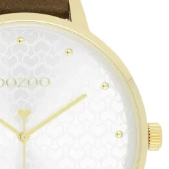 Oozoo Damen Armbanduhr Timepieces C11038 Analog Leder braun UOC11038
